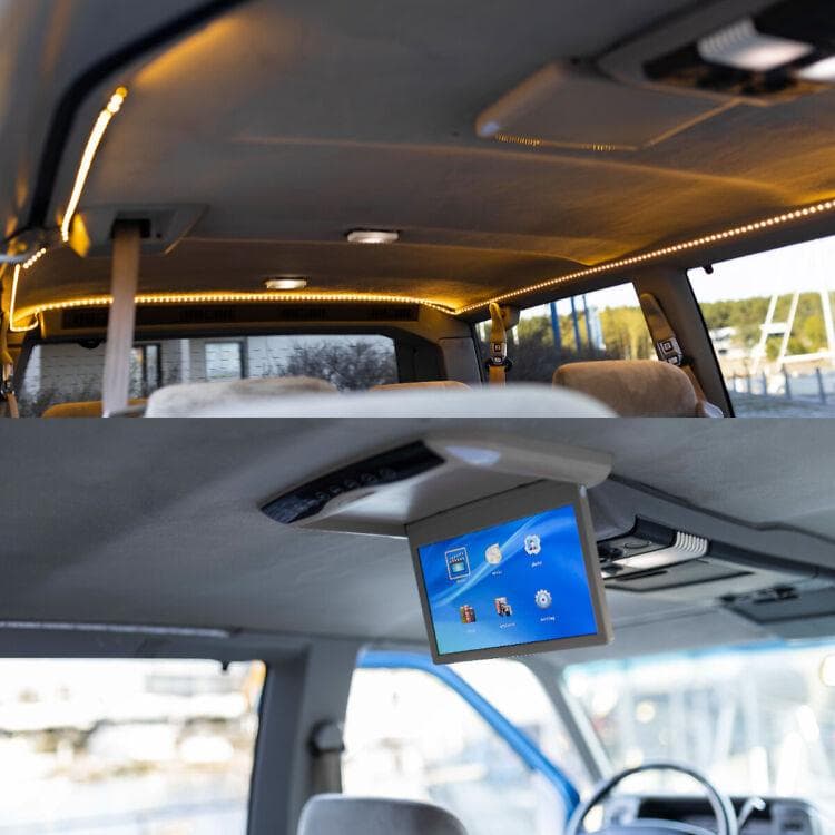 GMC Safari van interior